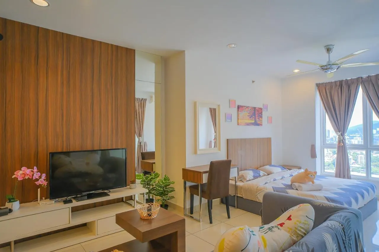 Mansion One L 4Pax Studio A L Cityview L Gleneagle L By Perfectsweethome Джорджтаун Малайзия
